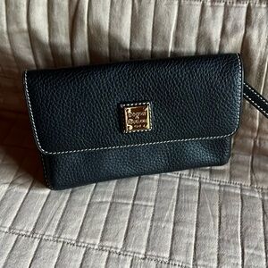 Dooney and Bourke pebble leather wristlet